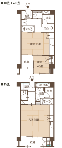 間取り図|和室